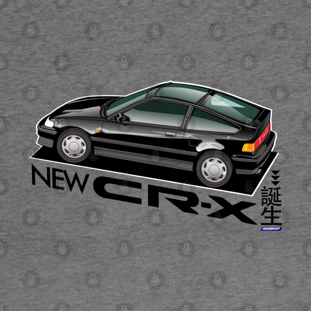 New CRX CIVIC ARTWORK by hoodroot